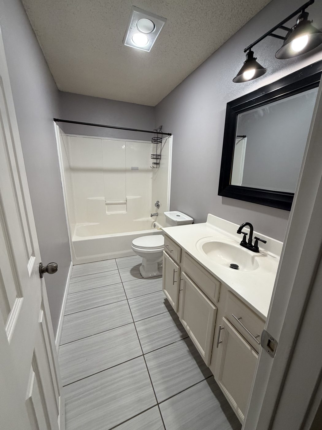 Bathroom — walk-in shower conversion — before